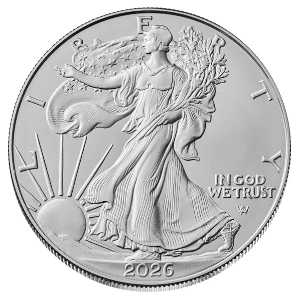 NEW 2026 American Eagle One Ounce Silver Uncirculated Coin